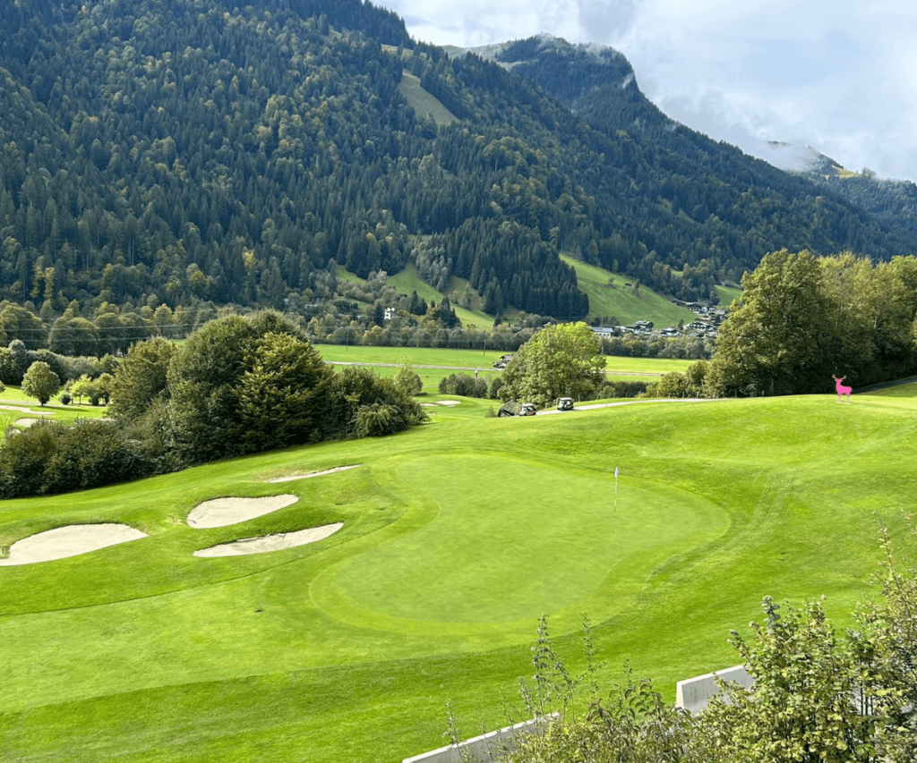 Golfclub Eichenheim Bergpanorama